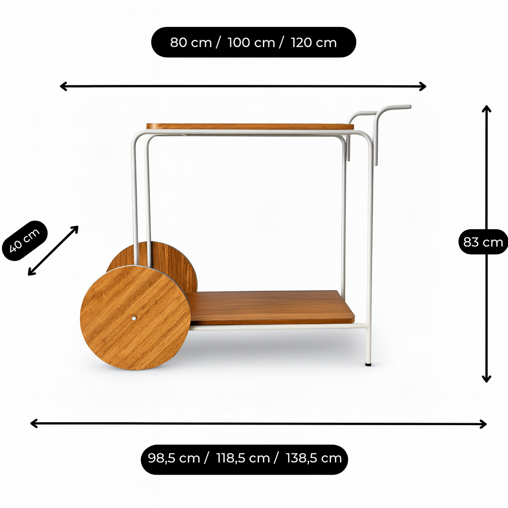 Carrinho Bar Essence Minimal